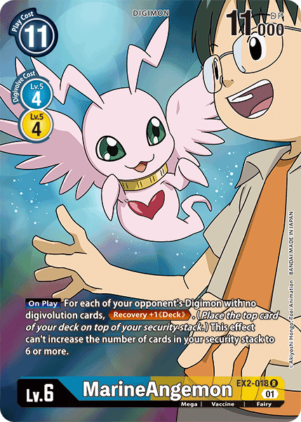 MarineAngemon [EX2-018] (Alternate Art) [Digital Hazard] | Devastation Store