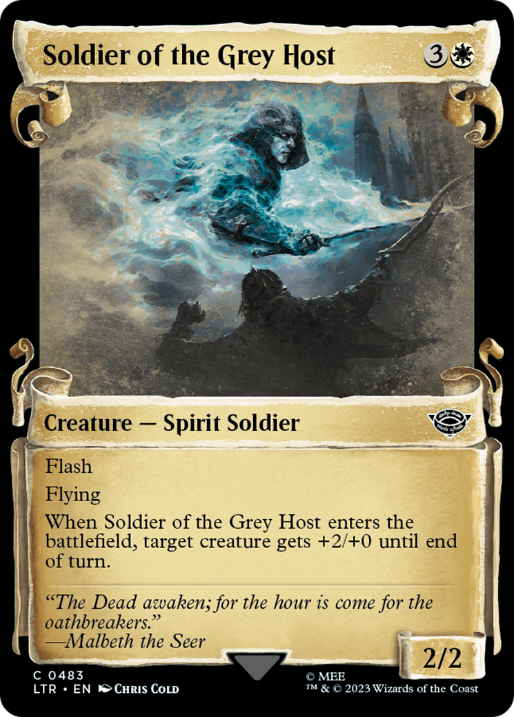Soldier of the Grey Host [The Lord of the Rings: Tales of Middle-Earth Showcase Scrolls] | Devastation Store