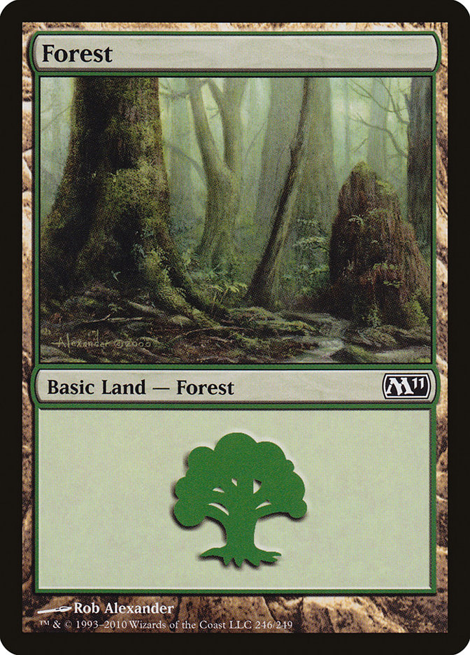 Forest (246) [Magic 2011] | Devastation Store