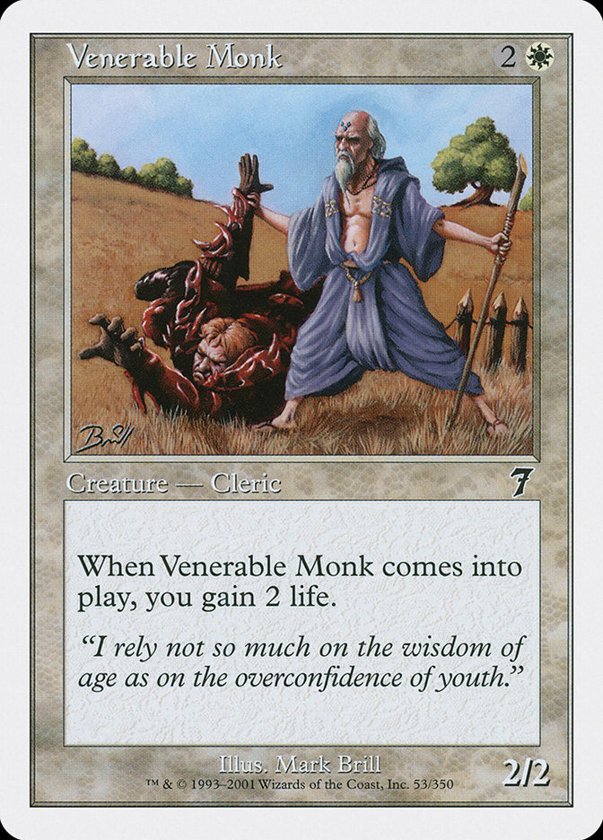 Venerable Monk [Seventh Edition] - Devastation Store | Devastation Store