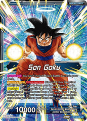 Son Goku // Son Goku, Another World Fighter (BT18-030) [Dawn of the Z-Legends] | Devastation Store