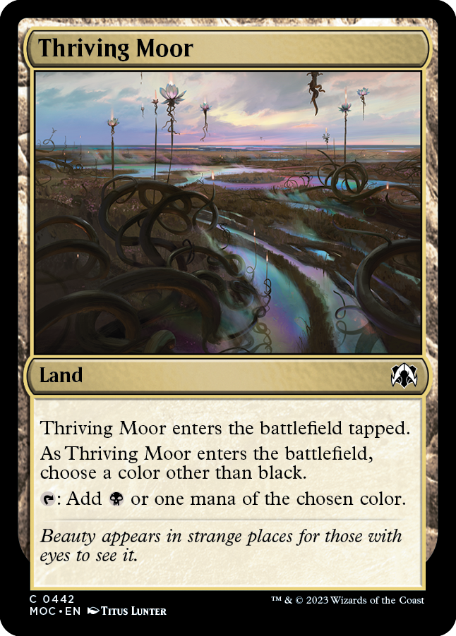 Thriving Moor [March of the Machine Commander] | Devastation Store