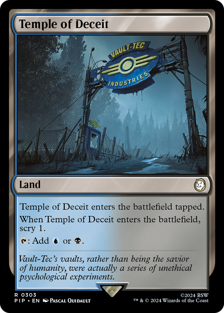 Temple of Deceit [Fallout] | Devastation Store