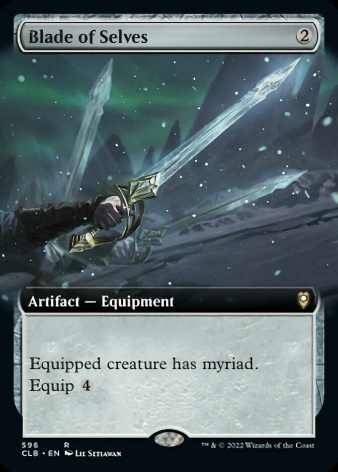 Blade of Selves (Extended Art) [Commander Legends: Battle for Baldur's Gate] | Devastation Store