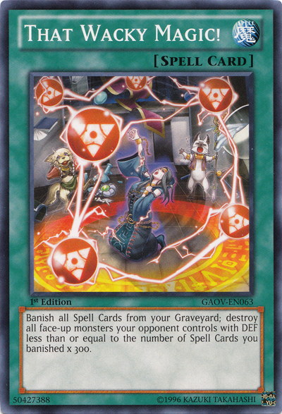 That Wacky Magic! [GAOV-EN063] Common | Devastation Store