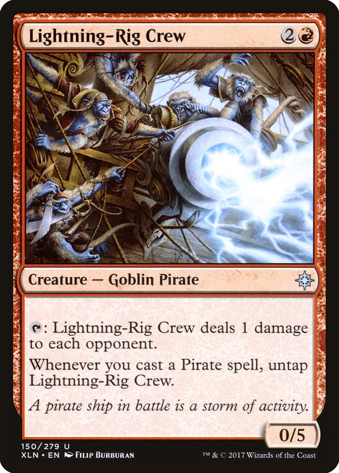 Lightning-Rig Crew [Ixalan] | Devastation Store