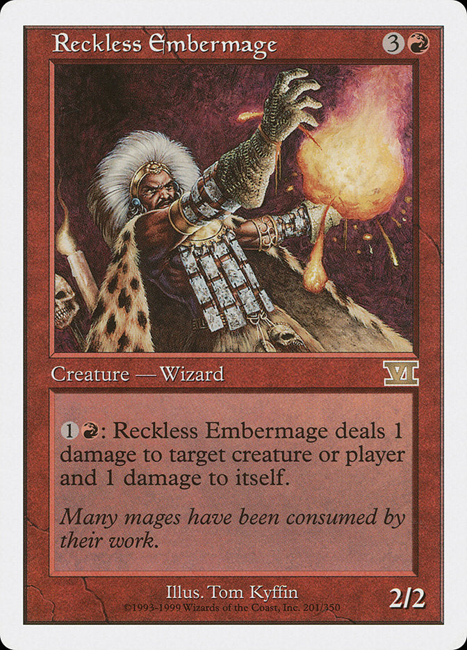 Reckless Embermage [Classic Sixth Edition] | Devastation Store
