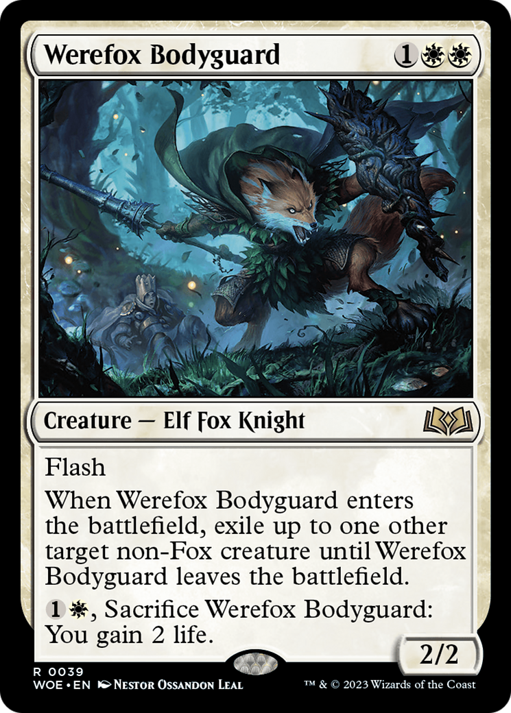 Werefox Bodyguard [Wilds of Eldraine] | Devastation Store