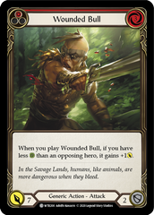 Wounded Bull (Red) [WTR200] Unlimited Edition Rainbow Foil - Devastation Store | Devastation Store