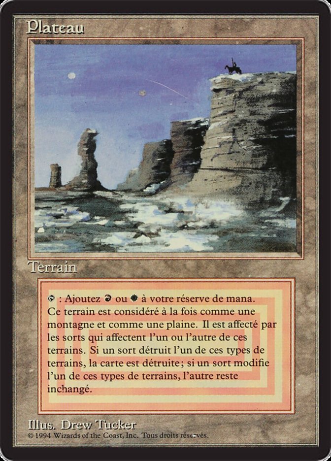 Plateau [Foreign Black Border] | Devastation Store