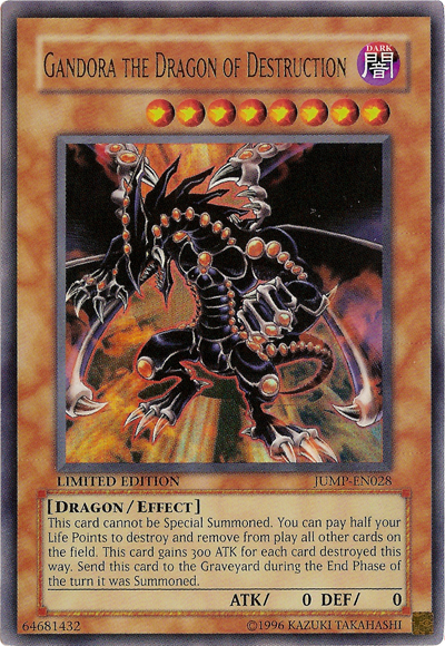 Gandora the Dragon of Destruction [JUMP-EN028] Ultra Rare | Devastation Store