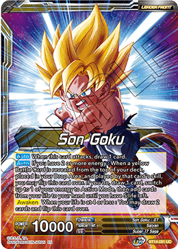 Son Goku // SS4 Son Goku, Returned from Hell (BT14-091) [Cross Spirits] | Devastation Store