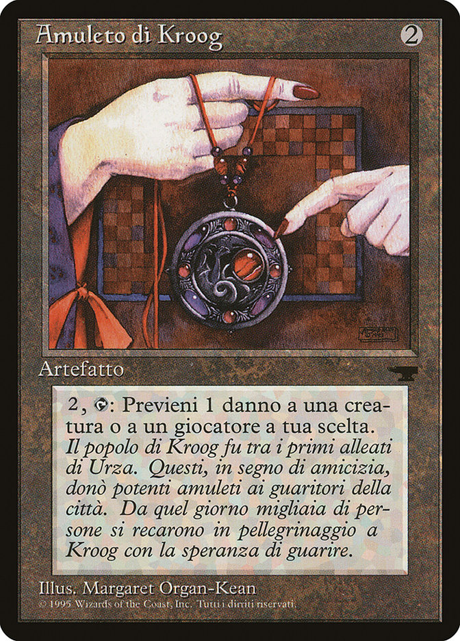 Amulet of Kroog (Italian) - "Amuleto di Kroog" [Rinascimento] | Devastation Store