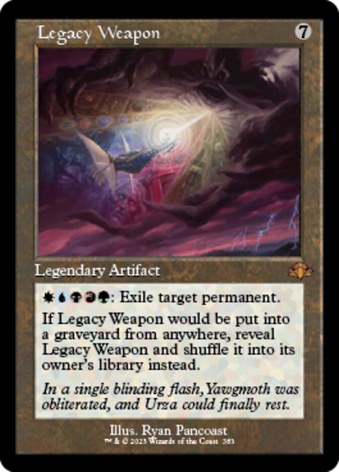 Legacy Weapon (Retro) [Dominaria Remastered] | Devastation Store