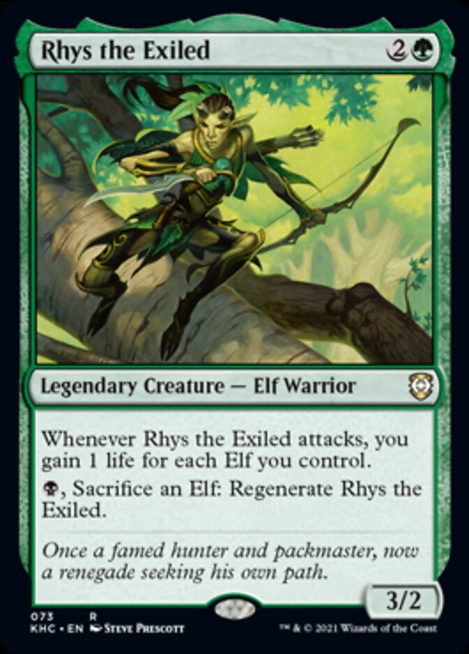 Rhys the Exiled [Kaldheim Commander] | Devastation Store