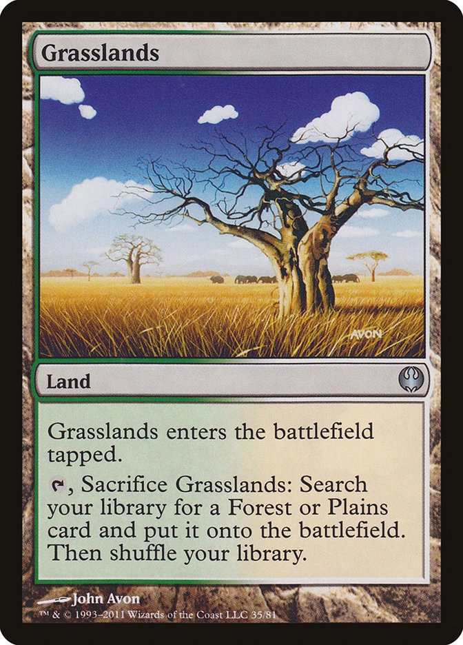 Grasslands [Duel Decks: Knights vs. Dragons] - Devastation Store | Devastation Store
