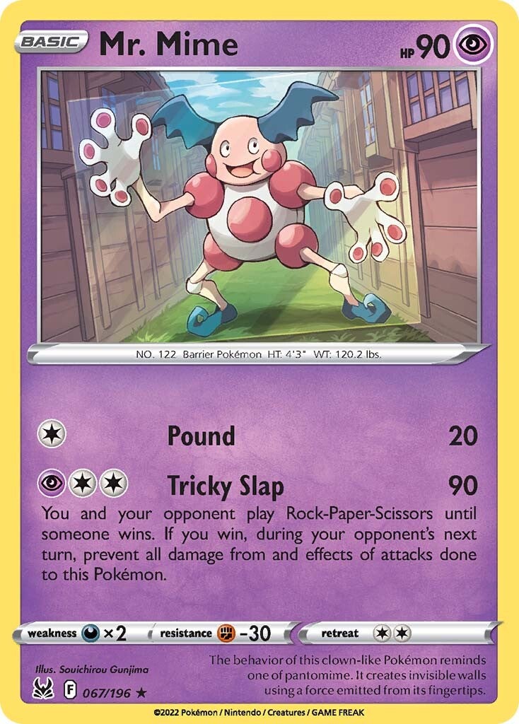 Mr. Mime (067/196) [Sword & Shield: Lost Origin] | Devastation Store