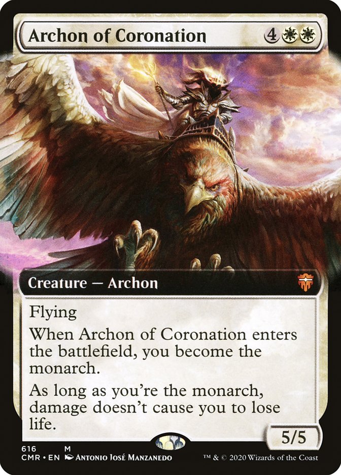 Archon of Coronation (Extended) [Commander Legends] | Devastation Store