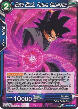 Goku Black, Future Decimator [BT10-051] | Devastation Store
