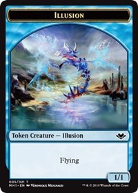 Illusion (005) // Marit Lage (006) Double-sided Token [Modern Horizons Tokens] | Devastation Store