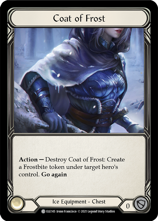 Coat of Frost [ELE145] (Tales of Aria)  1st Edition Cold Foil | Devastation Store