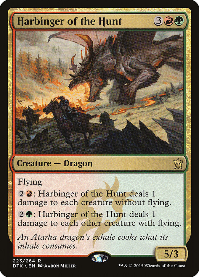 Harbinger of the Hunt [Dragons of Tarkir] | Devastation Store