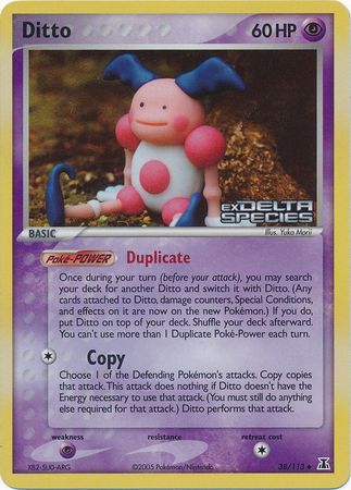 Ditto (38/113) (Stamped) [EX: Delta Species] | Devastation Store