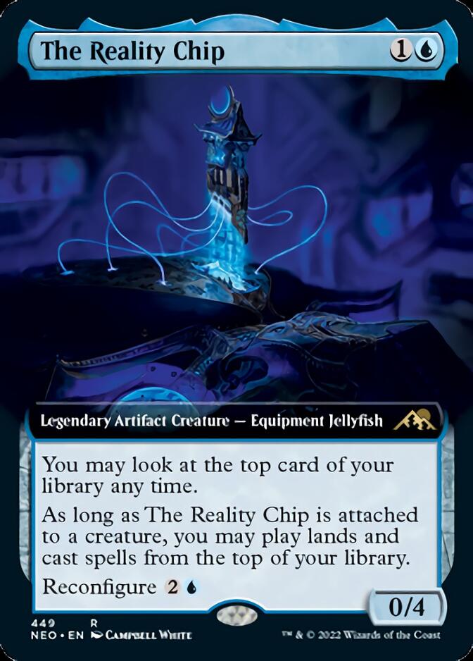 The Reality Chip (Extended) [Kamigawa: Neon Dynasty] | Devastation Store