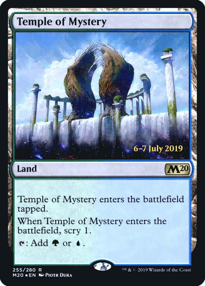 Temple of Mystery  [Core Set 2020 Prerelease Promos] | Devastation Store