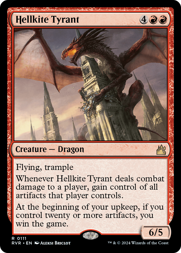 Hellkite Tyrant [Ravnica Remastered] | Devastation Store