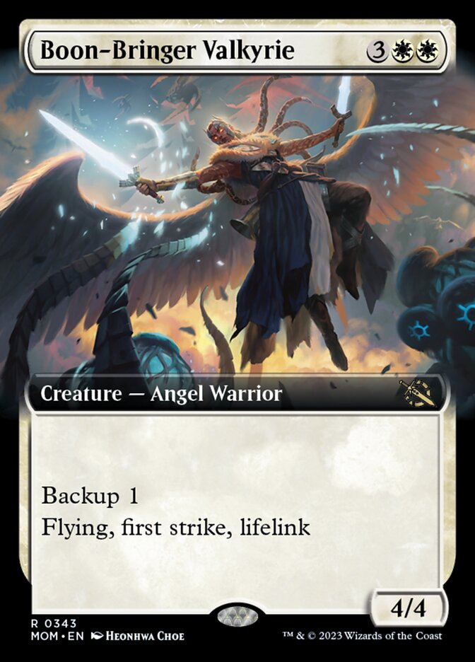 Boon-Bringer Valkyrie (Extended Art) [March of the Machine] | Devastation Store