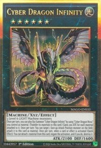 Cyber Dragon Infinity [MAGO-EN033] Gold Rare | Devastation Store