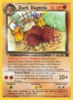 Dark Dugtrio (23/82) [Team Rocket Unlimited] | Devastation Store