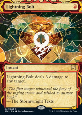 Lightning Bolt (Etched Foil) [Strixhaven Mystical Archive] | Devastation Store