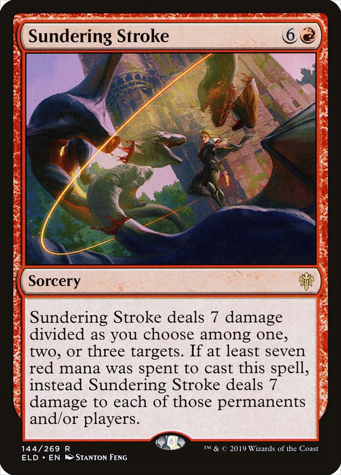 Sundering Stroke [Throne of Eldraine] | Devastation Store
