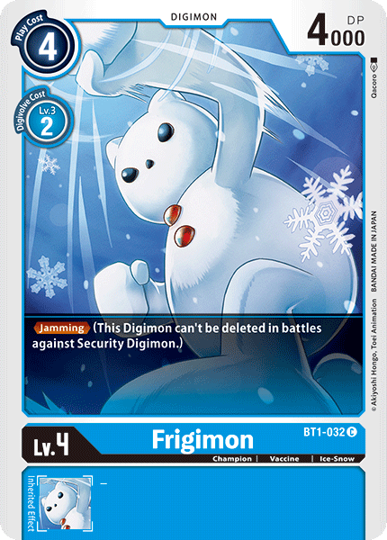 Frigimon [BT1-032] [Release Special Booster Ver.1.0] | Devastation Store