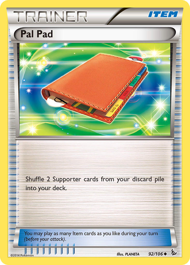 Pal Pad (92/106) [XY: Flashfire] | Devastation Store