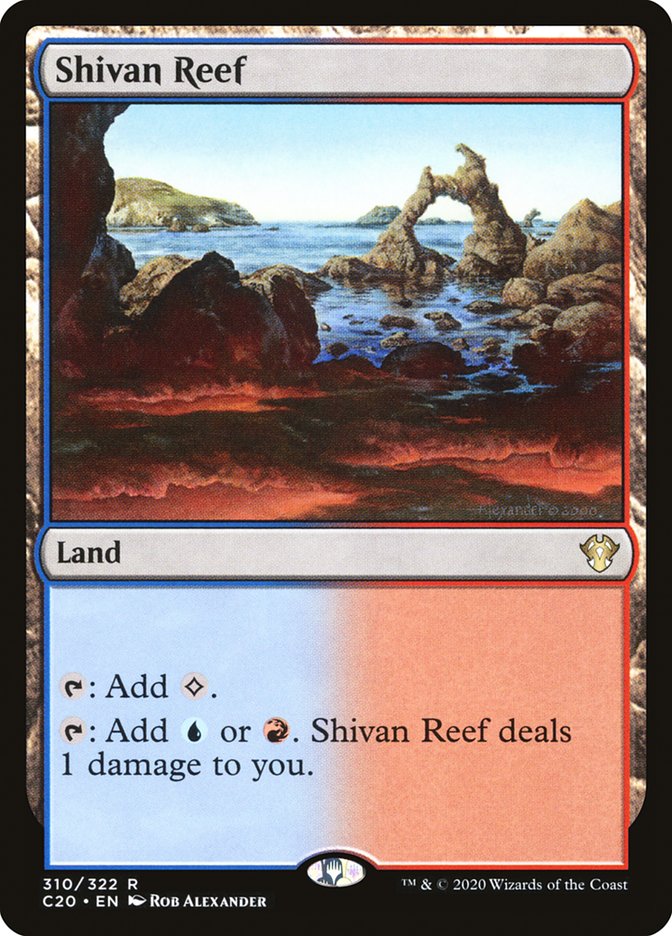 Shivan Reef [Commander 2020] | Devastation Store