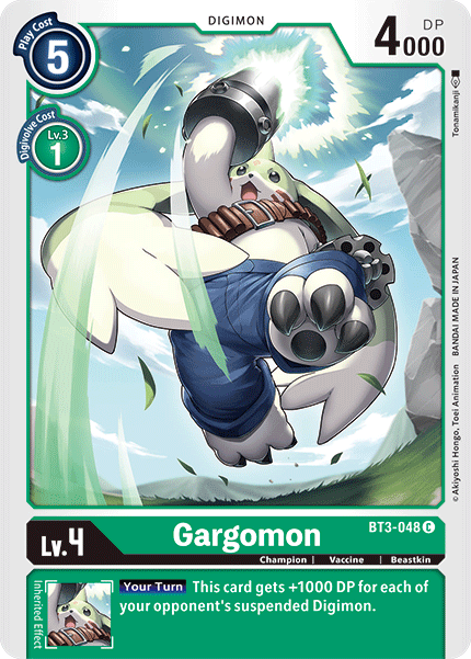 Gargomon [BT3-048] [Release Special Booster Ver.1.5] | Devastation Store