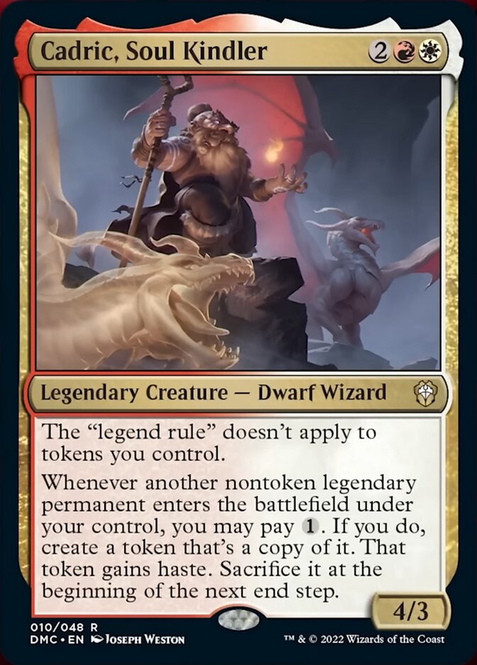 Cadric, Soul Kindler [Dominaria United Commander] | Devastation Store