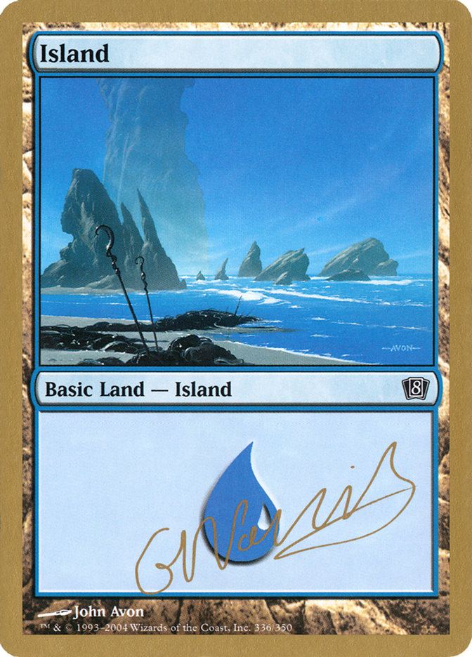 Island (gn336) (Gabriel Nassif) [World Championship Decks 2004] | Devastation Store