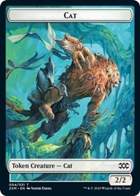Cat // Copy Double-sided Token [Double Masters Tokens] | Devastation Store