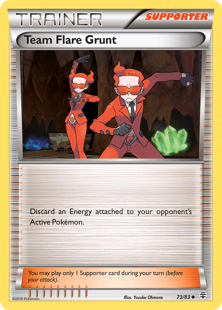 Team Flare Grunt (73/83) [XY: Generations] | Devastation Store