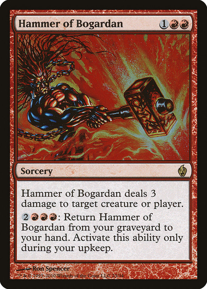 Hammer of Bogardan [Premium Deck Series: Fire and Lightning] - Devastation Store | Devastation Store