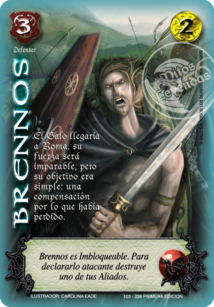 Brennos, Leyendas - Devastation Store | Devastation Store