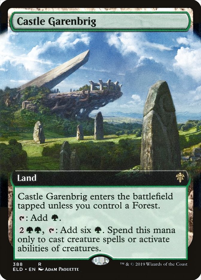 Castle Garenbrig (Extended) [Throne of Eldraine] | Devastation Store