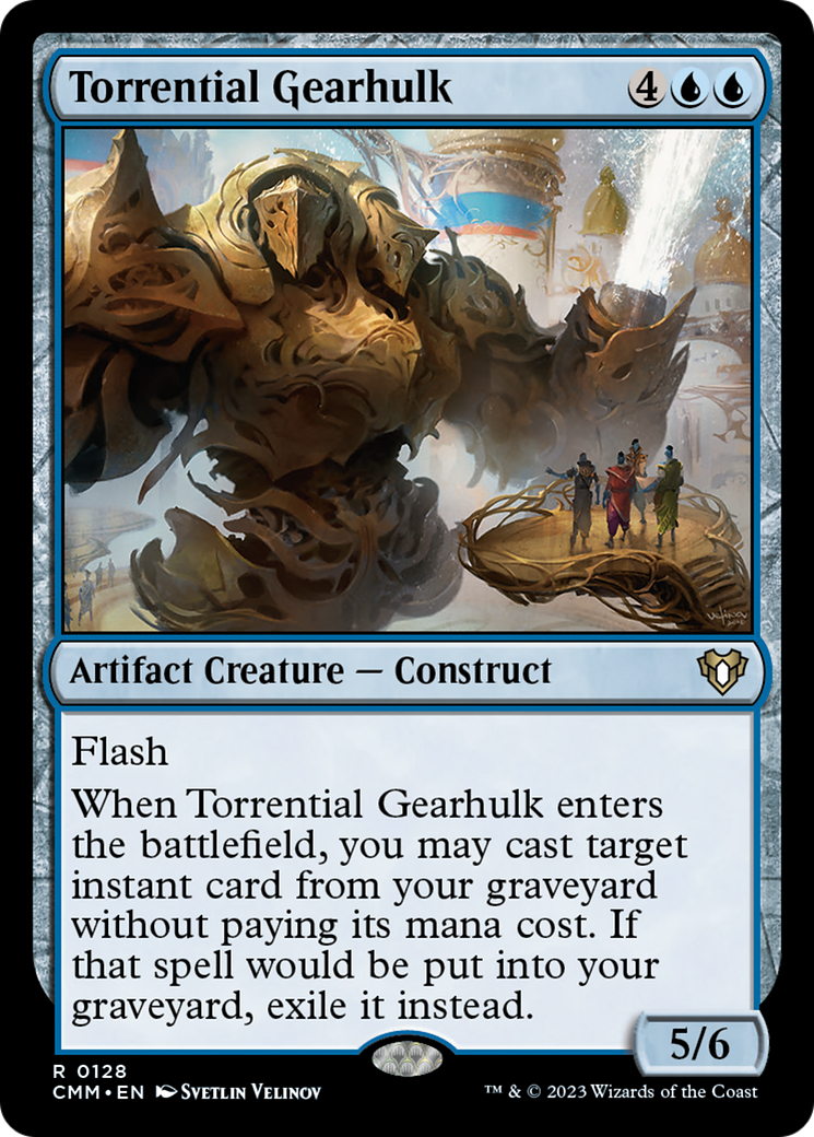 Torrential Gearhulk [Commander Masters] | Devastation Store