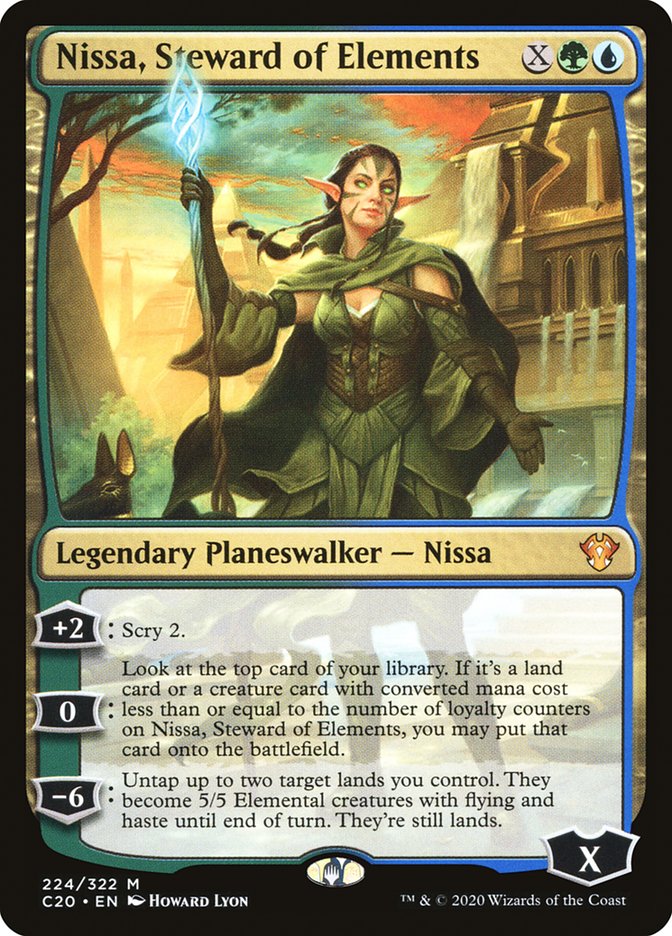 Nissa, Steward of Elements [Commander 2020] | Devastation Store