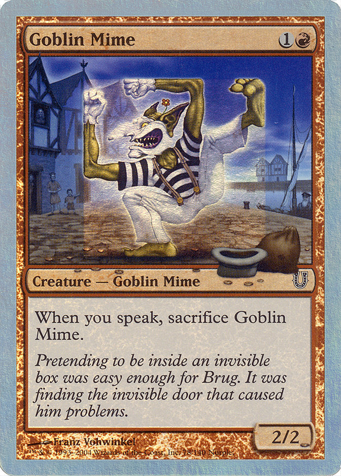 Goblin Mime [Unhinged] | Devastation Store