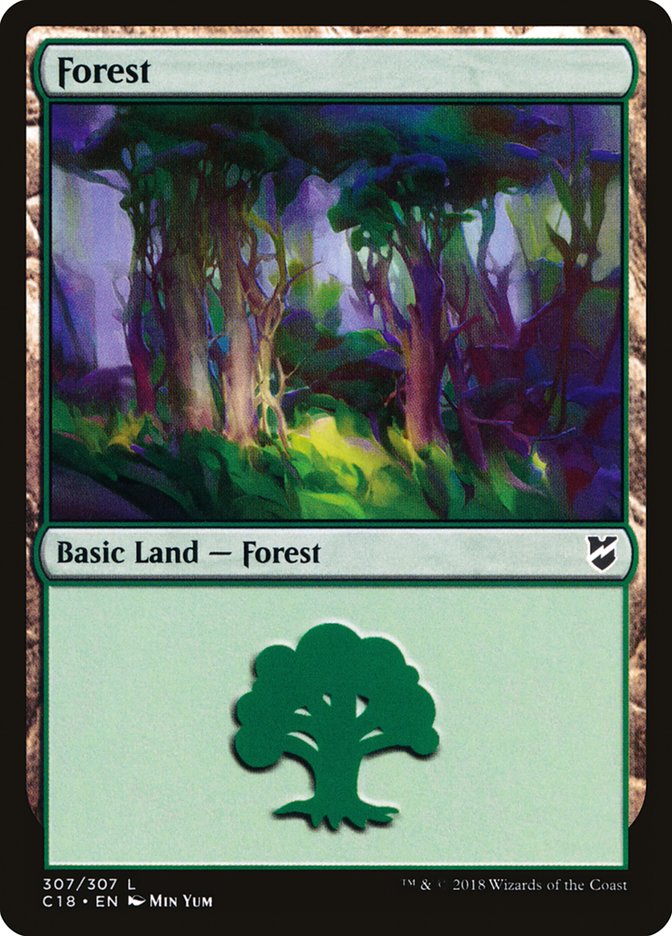 Forest (307) [Commander 2018] | Devastation Store